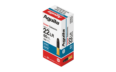 Aguila 22lr Sniper Sub 60gr 50 โ Aguila 22lr Sniper Sub 60gr 50