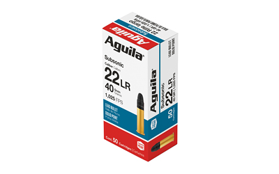 Aguila 22lr Subsonic 40gr 50