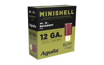 Aguila Minishell 12ga 4 Buck 25 โ Aguila Minishell 12ga 4 Buck 25