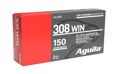 Aguila 308win 150gr Fmjbt 20 โ Aguila 308win 150gr Fmjbt 20