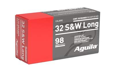 Aguila 32s&w Long 98gr Lrn 50 โ Aguila 32s&w Long 98gr Lrn 50