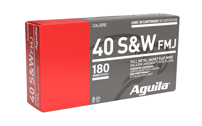 Aguila 40sw 180gr Fmj 50 โ Aguila 40sw 180gr Fmj 50