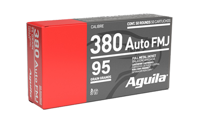 Aguila 380acp 95gr Fmj 50 โ Aguila 380acp 95gr Fmj 50