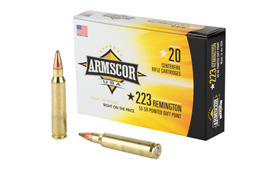 Armscor 223rem 55gr Psp 20 โ Armscor 223rem 55gr Psp 20