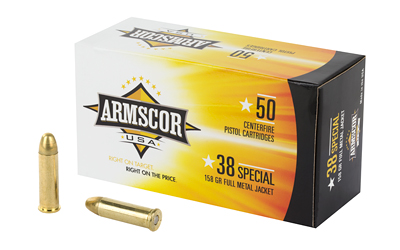 Armscor 38spl 158gr Fmj 50 โ Armscor 38spl 158gr Fmj 50