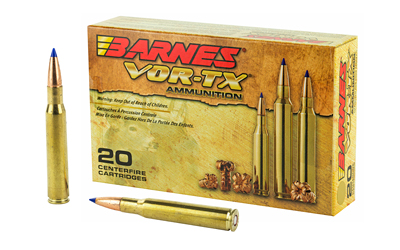 Barnes Vor-tx 3006 168gr Ttsx Bt 20 โ Barnes Vor-tx 3006 168gr Ttsx Bt 20