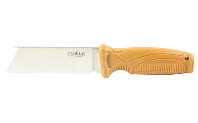 Camillus Swedge 8.75" Tan W/sheath — Camillus Swedge 8.75" Tan W/sheath