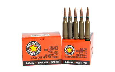 Cent Arms 5.45x39 60gr Fmj 30 โ Cent Arms 5.45x39 60gr Fmj 30