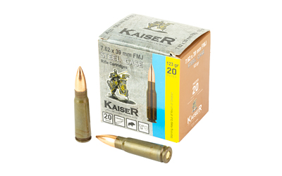 Kaiser 7.62x39 123gr Fmj 20 โ Kaiser 7.62x39 123gr Fmj 20