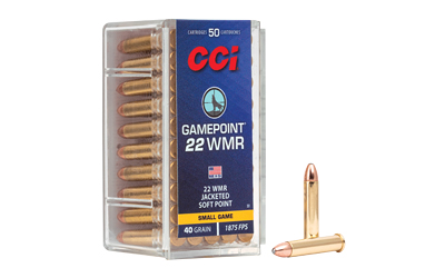 Cci 22wmr 40gr Gamepoint 50 โ Cci 22wmr 40gr Gamepoint 50