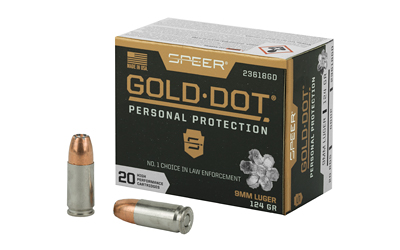 Spr Gold Dot 9mm 124gr Hp 20 โ Spr Gold Dot 9mm 124gr Hp 20