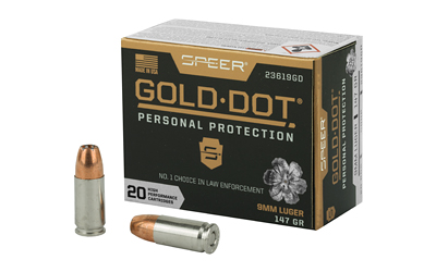 Spr Gold Dot 9mm 147gr Hp 20 โ Spr Gold Dot 9mm 147gr Hp 20