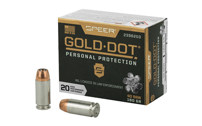 Spr Gold Dot 40sw 180gr Hp 20 โ Spr Gold Dot 40sw 180gr Hp 20