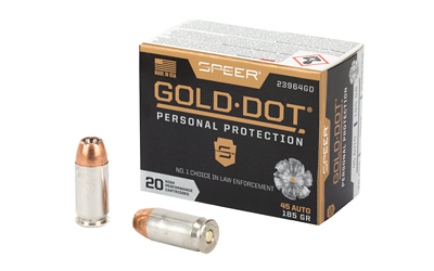 Spr Gold Dot 45acp 185gr Hp 20 โ Spr Gold Dot 45acp 185gr Hp 20
