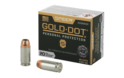 Spr Gold Dot 45acp 230gr Hp 20 โ Spr Gold Dot 45acp 230gr Hp 20