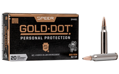 Spr Gold Dot 223 Rem 62gr Sp 20 โ Spr Gold Dot 223 Rem 62gr Sp 20
