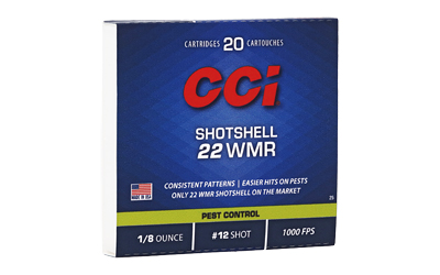 Cci 22wmr Shotshell 20 — Cci 22wmr Shotshell 20