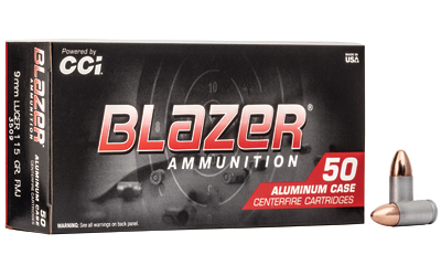 Blazer 9mm 115gr Fmj 50 โ Blazer 9mm 115gr Fmj 50