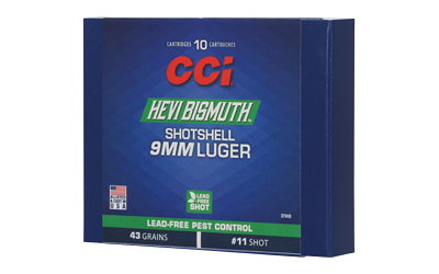 Cci 9mm Bismuth Shotshell 10 โ Cci 9mm Bismuth Shotshell 10