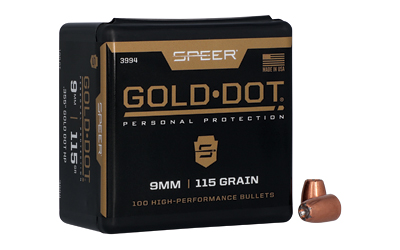 Spr Gold Dot .355 115gr Hp 100ct โ Spr Gold Dot .355 115gr Hp 100ct