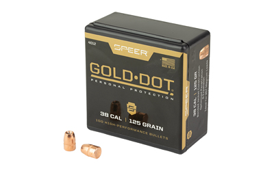 Spr Gold Dot .357 125gr Hp 100ct โ Spr Gold Dot .357 125gr Hp 100ct