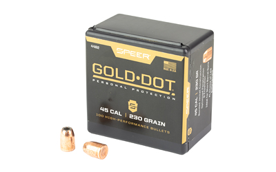 Spr Gold Dot .451 230gr Hp Sb 100ct — Spr Gold Dot .451 230gr Hp Sb 100ct