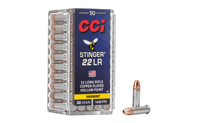 Cci "stinger" 22lr Hp 50 — Cci "stinger" 22lr Hp 50