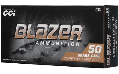 Blazer Brass 9mm 100gr Fmj 50 โ Blazer Brass 9mm 100gr Fmj 50