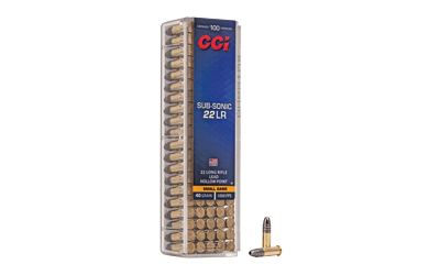 Cci 22 Subsonic 40gr Hp 100 โ Cci 22 Subsonic 40gr Hp 100