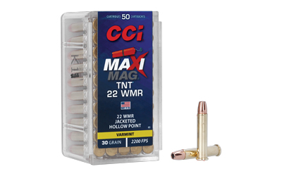 Cci 22wmr Tnt Maxi-mag 50 โ Cci 22wmr Tnt Maxi-mag 50