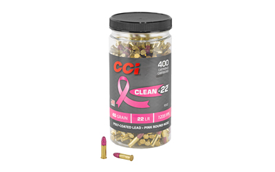Cci Cln-22 Pink Hv 22lr 40gr Btl 400 — Cci Cln-22 Pink Hv 22lr 40gr Btl 400