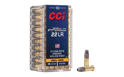 Cci 22lr Suppressor 45gr Hp 50 โ Cci 22lr Suppressor 45gr Hp 50