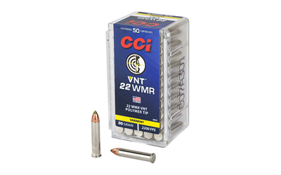 Cci 22wmr 30gr Varmint Tip 50 — Cci 22wmr 30gr Varmint Tip 50