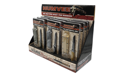 Cbg Humvee Nck Knf Dsply 12pc W/sth โ Cbg Humvee Nck Knf Dsply 12pc W/sth