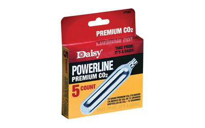 Daisy #7580 Co2 Cylinders 5/bx โ Daisy #7580 Co2 Cylinders 5/bx