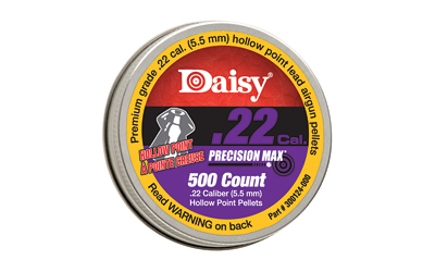 Daisy 22cal Hp Pellets 500 Count Tin โ Daisy 22cal Hp Pellets 500 Count Tin