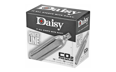 Daisy #7015 Co2 Cylinders 15/bx โ Daisy #7015 Co2 Cylinders 15/bx