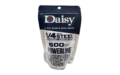 Daisy 1/4" Stl Slingshot Ammo 500ct โ Daisy 1/4" Stl Slingshot Ammo 500ct