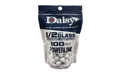 Daisy 1/2" Glass Slingsht Ammo 100ct โ Daisy 1/2" Glass Slingsht Ammo 100ct