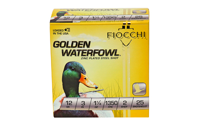 Fiocchi 12ga #2 Golden 25 โ Fiocchi 12ga #2 Golden 25