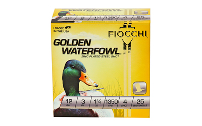 Fiocchi 12ga #4 Golden 25 โ Fiocchi 12ga #4 Golden 25