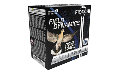 Fiocchi D&q 12ga 2.75" #7.5 25 โ Fiocchi D&q 12ga 2.75" #7.5 25