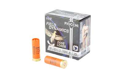 Fiocchi D&q 12ga 2.75" #8 25 โ Fiocchi D&q 12ga 2.75" #8 25