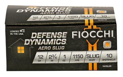 Fiocchi 12ga Aero Slug Lw Rec 10 โ Fiocchi 12ga Aero Slug Lw Rec 10