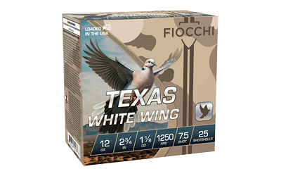 Fiocchi Tx Ww 12ga 2.75" 7.5 100 โ Fiocchi Tx Ww 12ga 2.75" 7.5 100