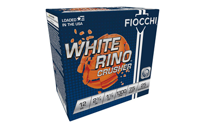 Fiocchi W Rino Crsh 12ga #7.5 25 โ Fiocchi W Rino Crsh 12ga #7.5 25