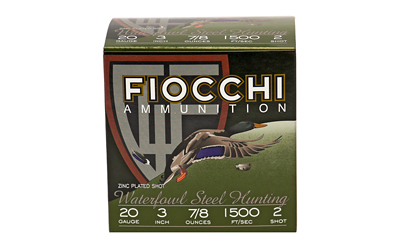 Fiocchi 20ga #2 Flyway Steel 25 โ Fiocchi 20ga #2 Flyway Steel 25