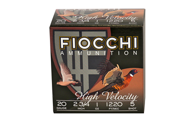 Fiocchi 20ga #5 Hv Lead Hunt 25 โ Fiocchi 20ga #5 Hv Lead Hunt 25