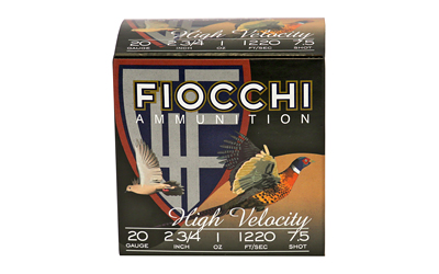 Fiocchi 20ga #7.5 Hv Ld Hunt 25 โ Fiocchi 20ga #7.5 Hv Ld Hunt 25