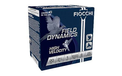 Fiocchi Hv Ld 20ga 2.75" #8 25 โ Fiocchi Hv Ld 20ga 2.75" #8 25